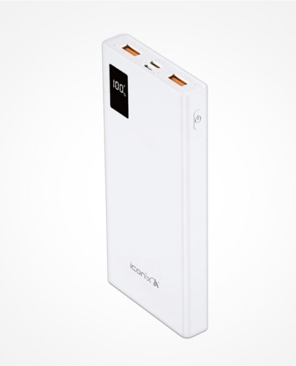 Power bank rapide  10 000 mAh, deux entrées et trois sorties, modèle IC-PB1521