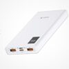 Power bank rapide  10 000 mAh, deux entrées et trois sorties, modèle IC-PB1521