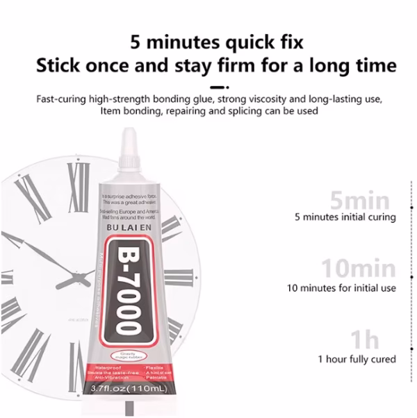 Colle BULAIAN Modèle B-7000 Transparent